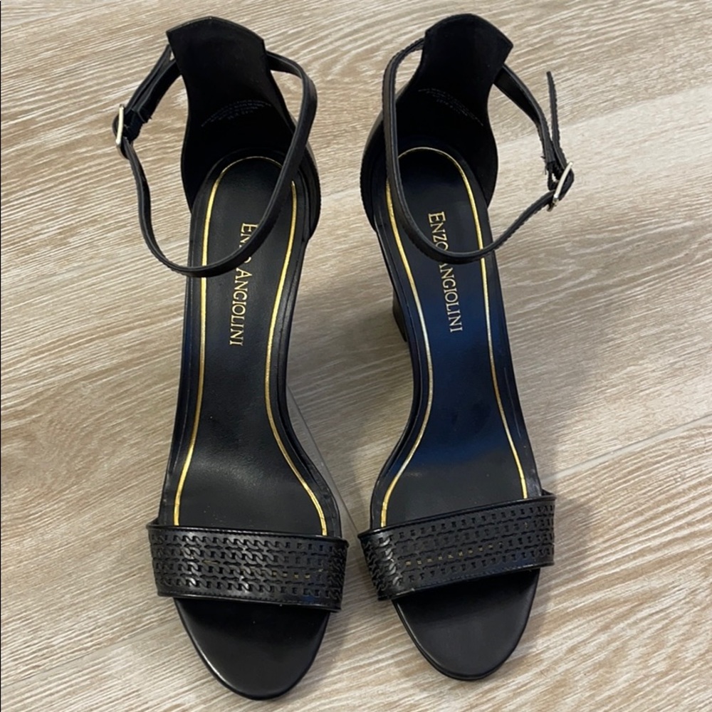 Black Enzo Angiolini Heels